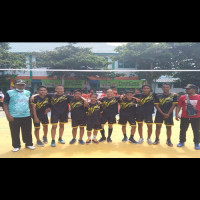 Tim Volly Putra MTsN 2 Kota Bengkulu Raih Juara 2 HUT SMKN 1 Kota Bengkulu