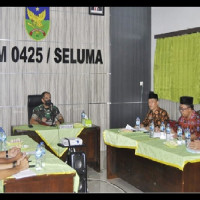 Ka. Kan. Kemenag Kab. Seluma Hadiri Rapat Sosialisasi Piala Kasad Liga Santri  di KODIM 0425 Seluma