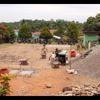 Upaya Peningkatan Sarana Dan Prasarana Di Bidang Olah Raga, MAN Seluma Bangun Lapangan Bola Voli