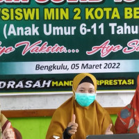 Ratusan Siswa MIN 2 Antusias Ikuti Vaksinasi Dosis 2