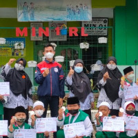 Taekwondo MIN 1 Rejang Lebong Borong 19 Medali