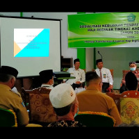 Berikan Informasi Tentang Pendaftaran dan Pembatalan Haji, Kemenag Kepahiang Gelar Sosialisasi