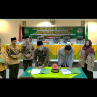 Kakan Kemenag Tandatangani MOU  Percepatan Persertifikatan Tanah Wakaf