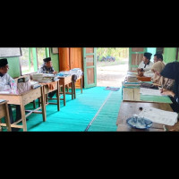 Ka. KanKemenag BU, Pantau Pelaksanaan Ujian Tingkat Madrasah Aliyah