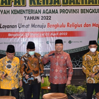 Rakerda Kemenag Provinsi Bengkulu Resmikan Tagline RAFFLESIA