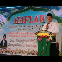 Kakan Kemenag Seluma Hadiri HAFLAH Akhirusanah Pondok Pesantren Darul Musthofa