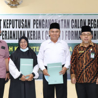 Kanwil Kementerian Agama Provinsi Bengkulu   Serakan SK   CPPPK  Pormasi  Tahun 2021