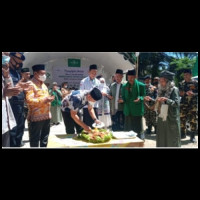 MWC NU Sungai Rumbai Laksanakan Pengajian Akbar dan Launching Ambulans