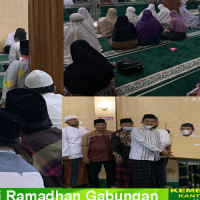 Safari Ramadhan Gabungan, KUA Kota Arga Makmur Sasar Masjid Al-Kautsar Desa Rama Agung