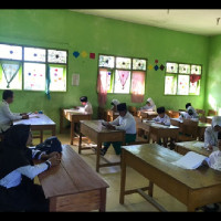 MIN 1 KAUR JALANI UJIAN MADRASAH PENENTU KELULUSAN