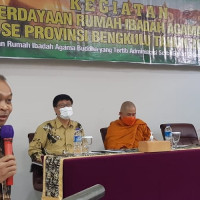 Plt Dirjen Bimas Buddha : Kebersamaan Umat Buddha di Bengkulu Luar Biasa