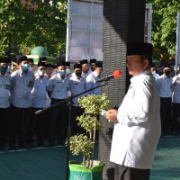 Pimpin Apel Hari Pertama, Kakanwil Kembali Tekankan Percepat Realisasi Anggaran