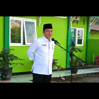 Kakan Kemenag Seluma Laksanakan Apel Pagi Perdana Pasca Lebaran Idul Fitri 1443 H