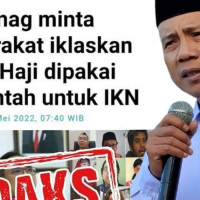 Kakan Kemenag Kepahiang Tangkal Hoax dana Haji Untuk Pembangunan IKN