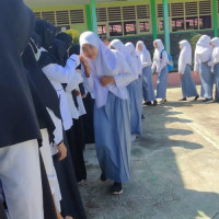 Pasca Libur Idul Fitri 1443 H, MAN 2 Bengkulu Utara Gelar Halal Bihalal