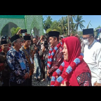 Kafilah MTQ Kabupaten Seluma Tiba di Kabupaten Kaur Senang Dengan Sambutan Panitia