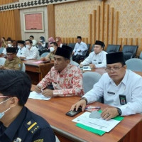 Rapat Pesiapan Keberangkatan Jemaah Haji Tahun 2022, Kakan Kemenag BS : “Insya Allah BS Siap”