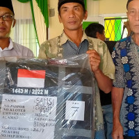 PHU Kemenag Kepahiang, Bagikan 49 Tas CJH