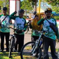 Jelang Persiapan Gowes Provinsi, ASN Kemenag Bengkulu Utara adakan Gowes Jumat Pagi