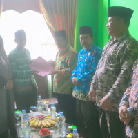 Hadiri Perpisahan dan Pamitan Purna Tugas, KaKan Kemenag BU: Purna Tugas Bukan Batas Pengabdian