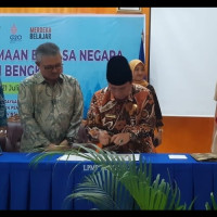 Tandatangani Komitmen Bersama, Kanwil Siap Sosialisasikan Pengutamaan Bahasa Negara