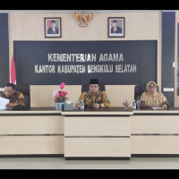 Kemenag BS Adakan Pembinaan Guru PAI Kabupaten Bengkulu Selatan