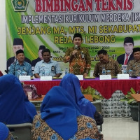 Perkuat Pemahaman, Tenaga Pendidik MAN RL Ikuti BIMTEK Implementasi Kurikulum Merdeka Belajar