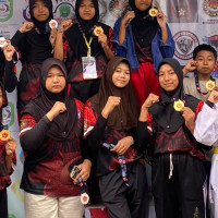 Membanggakan, 13 Siswa MTs TI Kerkap BU Bawa Pulang Medali dalam Kejuaran Taekwondo Open Piala Gubernur Bengkulu 3 Regional Sumatera