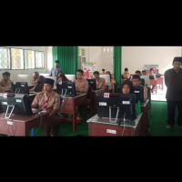 Diikuti 50 Siswa, Uji Validasi Dimonitoring Tim Kursis Kanwil