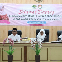 DWP Kemenag Provinsi Bengkulu Lakukan Studi Banding di DWP Kanwil Kemenag Jawa Barat