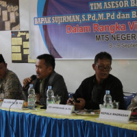 MTsN 1 lebong Terima Tim Asesor BAPB