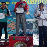 Atlet Renang MTsN 1 Kota Bengkulu Raih Medali DISPORA Cup