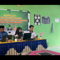 Undang Kasi Penmad dan Pengawas, MTs Nurul Kamal Gelar Workshop