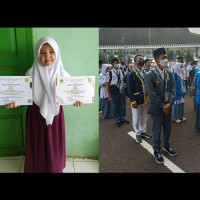 Kakankemenag Seluma Beri Semangat kepada Siswa Madrasah yang Berkompetisi di KSM Tingkat Nasional