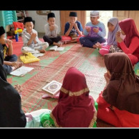 Berantas Buta Aksara Qur'an, PAI Non PNS Gencar Laksanakan Program di Desa Simpang Beliti