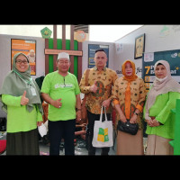 Produk Ekonomi Umat Bengkulu Tengah, tampil pada kegiatan Expo MTQ Nasional