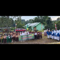 Peringati Hari Santri, Ribuan Santri di Kab. Kepahiang Turun Pawai