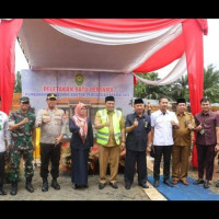 Kepala Kankemenag Kab. Seluma Hadiri Peletakan Batu Pertama Pembangunan Gedung Kantor Pengadilan Agama Tais Kelas 2