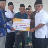 Di Hadapan Santri, M. Soleh Bangga Alumni Pontren Pancasila Jadi Kakanwil