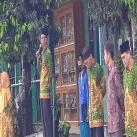 Upacara Hari Pahlawan di MTsN 2 Kota Bengkulu Berlangsung Khidmat