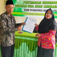 Siapkan Catin Yang Sehat, KUA Binduriang Jalin Kerjasama dengan UPT Puskesmas Kepala Curup