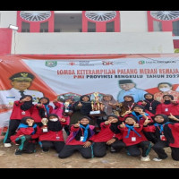 MTsN 1 Kota Bengkulu Juara Umum Lomba PMR Tingkat Provinsi