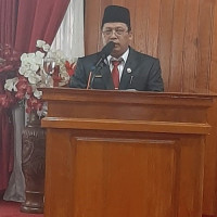 Pelantikan PAW DPRD Bengkulu Selatan, Kakan Kemenag Pimpin Doa