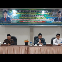 Tutup FGD, Kakanwil Ingatkan Ulah Oknum Jangan Rusak Citra Ponpes