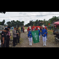 MTsN 2 Mukomuko Turut Berpartisipasi Meriahkan Pawai Akbar 1 Abad NU