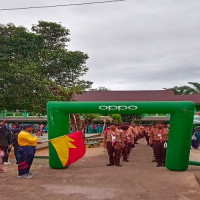 Tutup Milad ke-26, MAN 1 Bengkulu Utara Gelar Jalan Santai