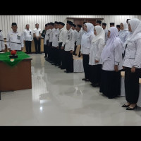 Lantik Pejabat Fungsional, Kakanwil Minta Jajarannya Laksanakan Enam Pesan Menteri Agama