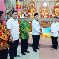 Bina Pimpinan Lembaga Buddha, Dirjen Salurkan Bantuan Renovasi Rumah Ibadah