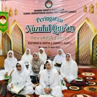 DWP Kanwil Kemenag Bengkulu Ikuti Peringatan Khatam Al-Quran dan Nuzulul Quran Virtual