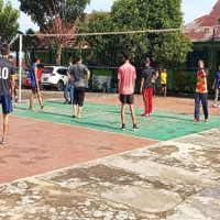 MTsN 2 Kota Bengkulu laksanakan Olahraga Volly Ball